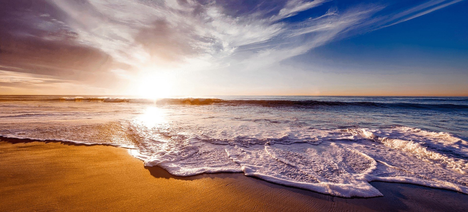 bình minh trên biển