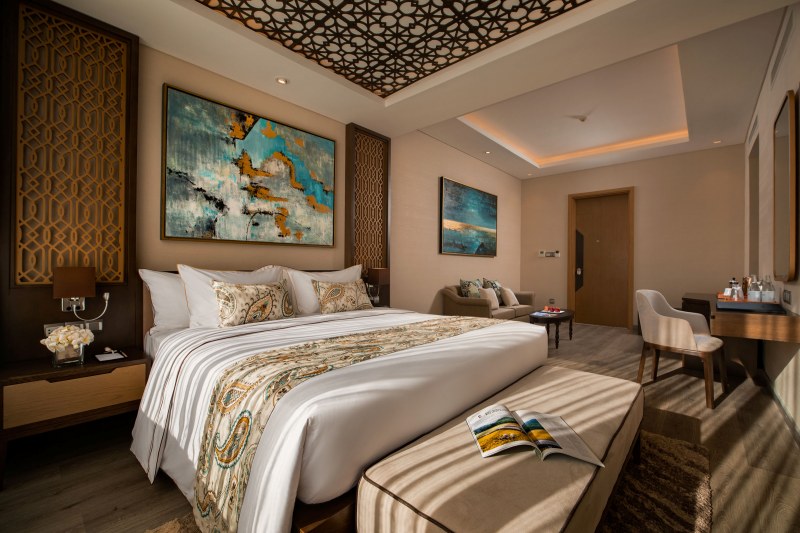 phòng deluxe King tại kn paradise resort