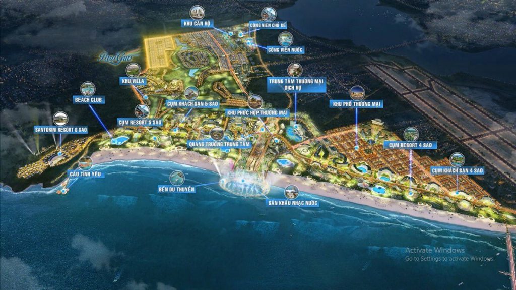 tổng thể kn paradise cam ranh